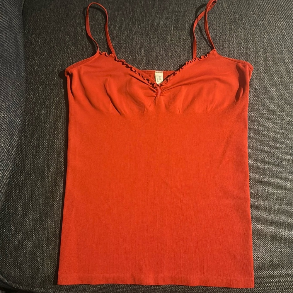 New Last Tango  Seamless Camisole Top orange M/L